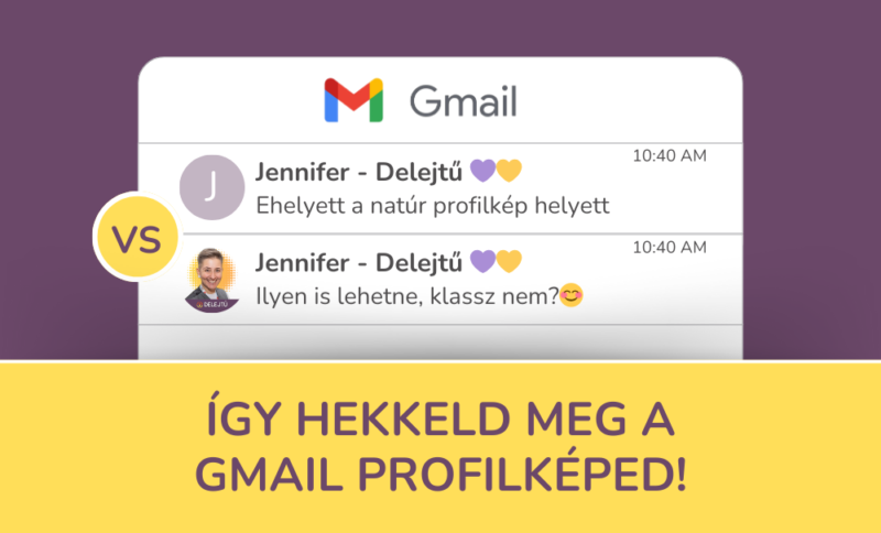 Így hekkeld meg a Gmail profilképed a vállalkozásod e-mail címénél!